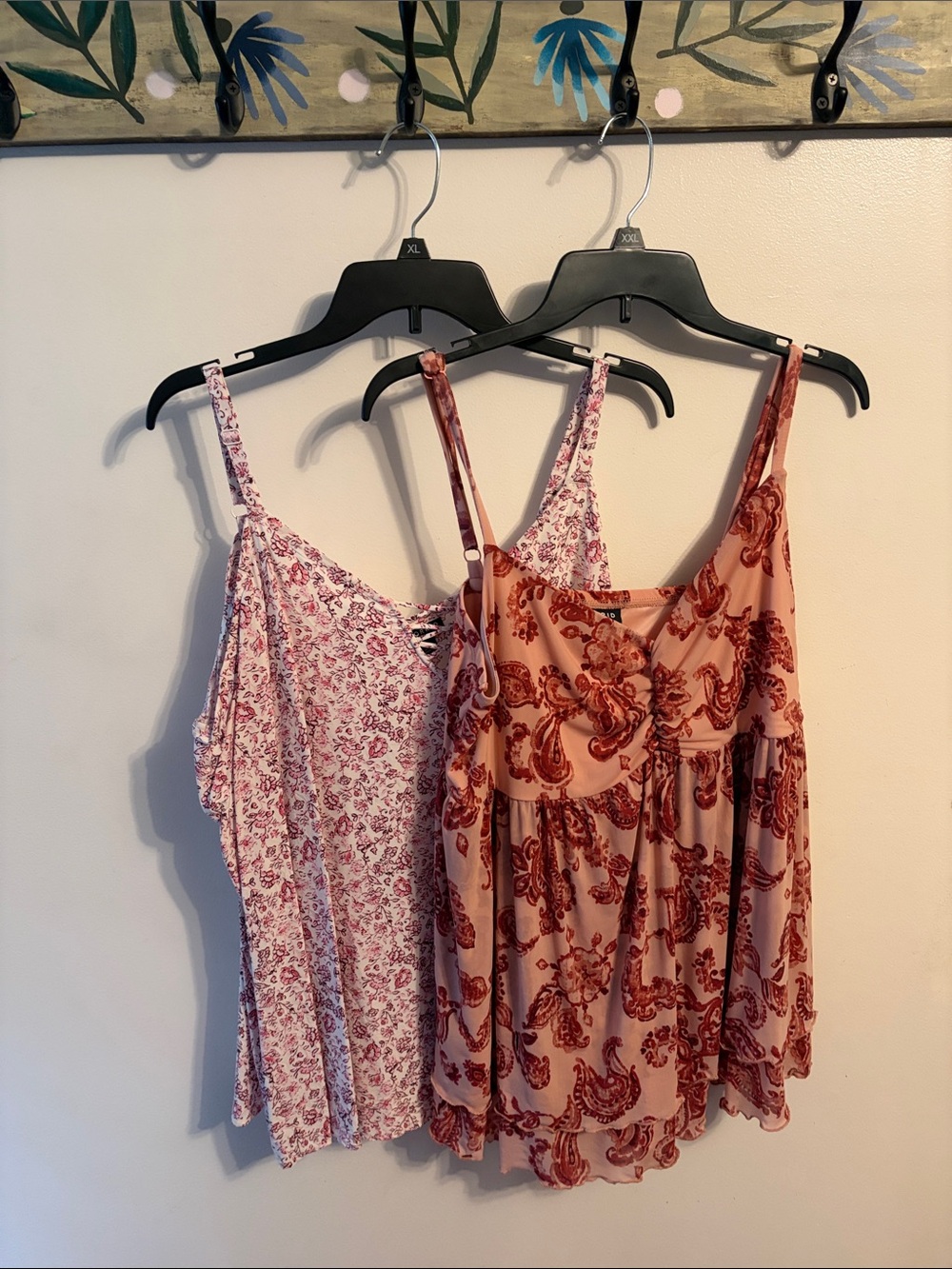 torrid Pink Paisley & Floral Spaghetti-Strap Camisole Duo